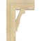Ekena Millwork Balboa Block Rough Sawn Bracket, Douglas Fir, 6"W x 18"D x 26"H BKT06X18X26BOA05RDF - alternate 2